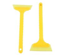 Tnfeeon Car Snow Shovel 2 Pcs,Quickly Clears Snow From Windshield,Maintains Clear View for Safe Driving,Multi Functional for Glass Surfaces Compact Lightweight Design
