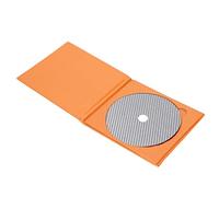 Tnfeeon Carbon Fiber CD DVD Stabilizer, High-Precision Motor Vibration Reduction, Enhanced Sound Performance, For Home Stereo Systems, Works with Top Loading and Tray Loading Players (White)