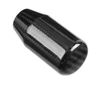 Tnfeeon Carbon Fiber Manual Shift Knob Gear Stick Shifter with Ergonomic Handle Universal Threaded Design for Most Cars