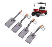 Tnfeeon Cart Starter Generator Brush Set Compatible with Club Car DS Precedent EZGO, 4PCS Starter Brush Kit for Reliable Starting Power