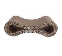 Tnfeeon Cat Scratching Pad, Reversible Design, 5-Layer Corrugated Construction, Furniture Protector for Cats and Comfortable Lounge Space At Home (Leopard Color)