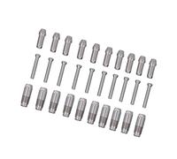 Tnfeeon Chicken Water Nipples, Stainless Steel Automatic Drinking Spout for Poultry, Easy to Install Chicken Drinking Nipple for Small Animals on Farms