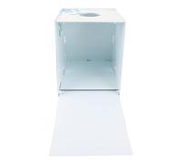Tnfeeon Curing Station Compact Resin Curing Box for 3D Printer Projects Even Light Distribution Fast Time Dust Protected Enclosure 9.1 X 9.1 X 7.5 Inches Ideal for Hobbyists and DIY