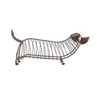 Tnfeeon Dachshund Wine Cork Holder, Rustic Metal Corks Display Holder, Wine Stopper Collector Keeps Great Memories , Lovers
