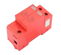 Tnfeeon DC1000V House Protector, Lightning and Overvoltage for Home Electrical Systems with 40kA Discharge Current 25ns Response Time Fireproof Cover Under 9 Ounces Weight