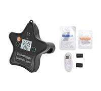 Tnfeeon Digital Bt Dissolved Oxygen Meter for Aquariums Portable Suspension DO Tester Real Time Data Sync Water Quality Monitoring Fish Tanks Hydroponics