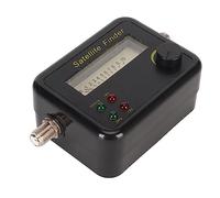 Tnfeeon Digital Satellite Finder, ABS Signal Meter, Adjustable Strength Meter with Compass for Satellite Dish Setup