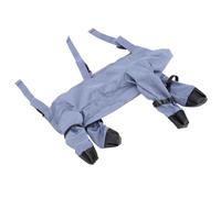 Tnfeeon Dirt and Dust Dog Pants with Adjustable Size for Owners of Many-working Animals (M)