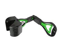 Tnfeeon Dog Poop Shovel Foldable Tooth -shaped Bite Ergonomically Grip Pet Folding Poop Scooper for Dogs Applicable scene: Outdoor Pet Waste Cleanupup (Green)