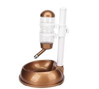 Tnfeeon Dog Water Dispenser Bowl, Height Adjustable Multifunctional Pet Standing Automatic Feeder for Hygienic Feeding