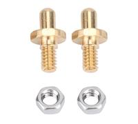 Tnfeeon Door Hinge Pin 2 Pack 70332 Adjustable Grill Door Hinge Part for Weber Summit Spirit Stainless Steel Replacement Kit with Bolts Nuts for BBQ Repair