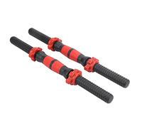 Tnfeeon Dumbbell Beams 40 Cm Weight Lines with Nuts, Durable Fitness Equipment for the Gym, Ideal for Strength Training and Abdominal Exercises