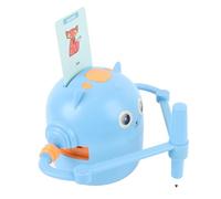 Tnfeeon Education Drawing Robot Smart Artist Toy, Interactive Design, Precocious Education Companion, for Cognitive Development, Secure Plastic Materials (Sky Blue)