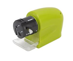 Tnfeeon Electric Knife Sharpener Rechargeable Battery Operated Multi-Purpose Knife Sharpening Tool with Precision Angle Guides for Kitchen Cutters