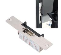 Tnfeeon Electric Strike Lock Fail Secure NC Mode 12V Electronic Access Control for Cylindrical Upgrade Door Security System Metal and Wooden Doors Latch Release