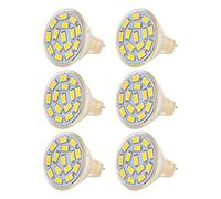 Tnfeeon Energy Saving LED Lightbulb, Ceramic Base, 3W 270LM MR11 GU4 Bulb for Indoor Outdoor Landscape Lighting (Warm Light)