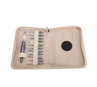 Tnfeeon Ergonomic Crochet Needles Set 12 Sizes 3.0-10.0mm Aluminum