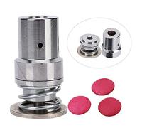 Tnfeeon Fabric Covered Button Maker, Metal Button Making Mold for DIY Custom Buttons 16L to 60L Sizes Sewing Craft Enthusiasts and Apparel Designers Create Personalized Fabric Buttons (16L)