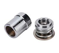 Tnfeeon Fabric Covered Button, Metal Button Mold for DIY Craft, Durable Press Tool for Jackets and Clothing, Sizes 16L to 60L for Custom Making (32L)