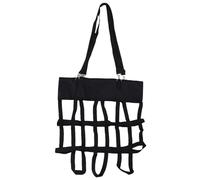 Tnfeeon Fan Holster,Adjustable Nylon Sturdy Safe Universal Size Design Waterproofing Retardant Materials Hanging Box Fan Holder for Horse Stall Stable Supplies Horse Black