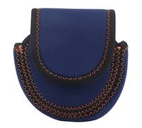 Tnfeeon Fashion Neoprene Fly Reel Protective Cover Bag Cover, Easy Slide Fly Roller Memory, Artificial Leather Lining for Additional Protection, 10 Cm, Fishery Enthusiasts