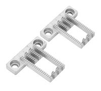 Tnfeeon Feed Dog 2PCs Efficient Replacement for Singers 1408/1409/2263/273/8280/1507, JH5205/5823A - Sewing Machines Part for Improved Work Efficiency