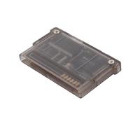 Tnfeeon Flash Cartridge Universal Game Card 2GB FAT16 Support with Built-in 38mAh Battery for Retro on SP Systems Compact Purple Transparent ABS Housing 2.4 X 1.4 X 0.3 i (Black Transparent)