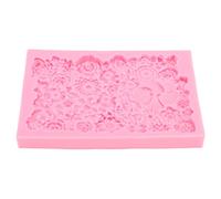 Tnfeeon Flexible Fondant Mold, Non Stick Cake Decorating Tool for Easy Release Chocolate Cupcake Sugar Craft, Temperature Resistant from Minus 40 to 450 Degrees Fahrenheit, Ideal for