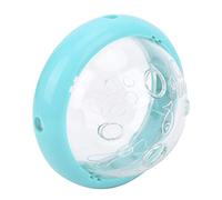 Tnfeeon Flying Saucer Dog Tumbler Treat Ball, Interactive Puzzle Dispenser for Slow Eating Mental Stimulation, 6 Inch Diameter Plastic Toy Engages Pets Indoors on Rainy Days for Cats and (#1)