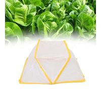 Tnfeeon Foldable Garden Bed Plant Protector Greenhouse Net Cage Cover for Vegetable and Fruit Frost Protection Space Saving Design for (Small Size (21x17cm / 8.3x6.7in))