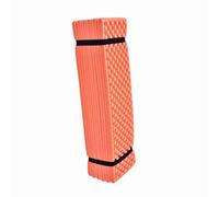 Tnfeeon Folding Foam Mat Portable Waterproof XPE Egg Cell Sleeping Pad 72.8 X 21.7 Inch for Camping Yoga Outdoor Activities Lightweight Design Enhances Comfort While Traveling Generous (Orange)