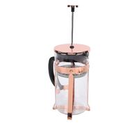 Tnfeeon French Press Coffee Maker, 1000ML Borosilicate Glass Coffee Tea Pot with Dual Layer Filter, Manual Press Brewer for Smooth and Tea At Home Office