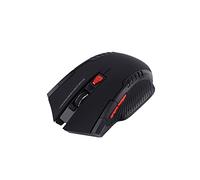 Tnfeeon Gaming Mouse, 2.4Ghz Cordless Technology, Ergonomic Design for Long Hours Use, 10M Range, Adjustable DPI, Durable Battery Life Up to 6 Months, for Work, Learning, (Black)