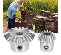 Tnfeeon Gear with Screw and Wrench Set for Honey Extractor, Premium Plastic Beekeeping Equipment, Sturdy Gear for Bee Feed, Essential for Apiary Use