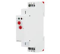 Tnfeeon GRT8-B1 Power Off Delay Relay Adjustable Timer with Knob Control 0.1 Second to 10 Days AC 240V DIN Rail Mount for HVAC Technicians Industrial Automation Systems Features Precise