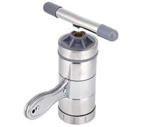 Tnfeeon Handheld Honey Presser, Stainless Steel Manual Honey Extractor with Filter, Portable Beeswax Separator, Easy Pure Extraction for Beekeepers Home and Field Use
