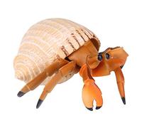 Tnfeeon Hermit Crab Toy, Realistic Marine Biology Model Enhances Ocean Learning with Lifelike Hand-Painted Details 6 Inches Long for Young Explorers in Classrooms or Homes