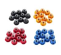 Tnfeeon Hexadecimal Nut Hexadecimal Co -reading Autocuid 10 STCs, Vibration - Aluminum Flange Block for Outside