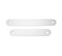 Tnfeeon High Navy Navy Transom Support Chef Kit 12 X 2, 2 Aluminum Beams for Boat Engine, Distribute Stress and Weight, Adjust Exterior Motors Without Torsion Clips, Easy Installation