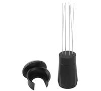Tnfeeon High -Needle Trader Coffee Needle Whisker Not -Stick Black Aluminum Stainless Steel for Smooth Coffee Drink