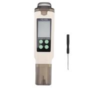 Tnfeeon Hydrogen Water Tester PH ORP H2 Meter for Drinking Hydrogen Bottle/Machine Digital Temp Monitor for Hydroponic Pool, Aquariums 0-2400ppb Range Detachable Probe