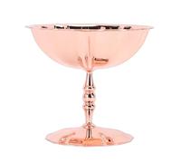 Tnfeeon Ice Cream Cup Stainless Steel Dessert Bowl Flower Shaped Metal Serving Cup for Salad Fruit Pudding Yogurt Nuts Candy Suitable for Home Cafe Wedding Party