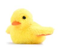 Tnfeeon Interactive Cat Toy Flapping Duck 3 Modes Touch Activated Rechargeable for Indoor Cats Exercise, Real Quacking Sound Simulation Fur Plush Catnip Toy for Boredom Relief