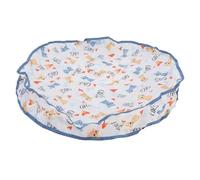 Tnfeeon Interactive Cat Toys with 360° Rotating Pad Motion Activated Play Mat for Kittens Pets Engaging Stimulating Playtime Fun Hiding Spot Durable Polyester Material
