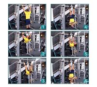 Tnfeeon Inversion Gravity Boots Spinal Decompression for Back Relief Core Training with NBR Foam Ankle Support 330 Lb Capacity Home Gym Use on Standard Pull Up Bars (Black)