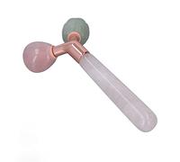 Tnfeeon Jade Gua Sha Face Roller, Enhances Skin Firmness, Reduces Puffiness, Multi-Angle Treatment for Facial Sculpting and Lifting, Women