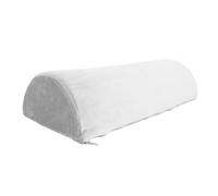 Tnfeeon Knee Pillow for Back Sleeping High Rebound Memory Foam Half Moon Bolster Pillow for Legs Neck Back Support Comfort for Home and Office