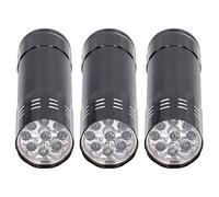 Tnfeeon LED Egg Candler Aluminum Alloy Cold Light Source for Chicken Duck Goose Eggs Candling Fertilized Egg Tester Incubator for Poultry Farmers School Science Projects