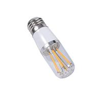 Tnfeeon Led Filament Bulb, Transparent PC Material, Vintage Lighting Fixture, 12V E27 Base, Perfect for Home Decor and Chandelier Replacement (6W)