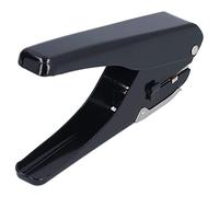 Tnfeeon Lever Handle Single Hole Punch Adjustable Paper Stopper for 10 Sheets 0.6 X 0.16 Inch Slot Office School Craft Business Card Use High Capacity Punching Handles 10 Sheets Smoothly